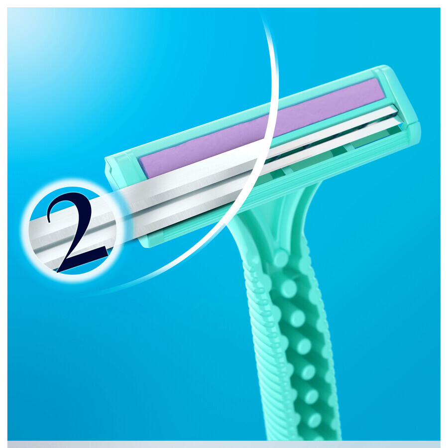 Gillette Simply Venus 2, aparate de ras, de unică folosință, 4 buc + 2 buc gratuite