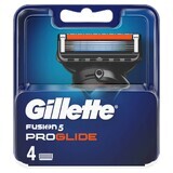 Gillette Fusion Proglide Manual, cartuchos de recambio, 4 unidades