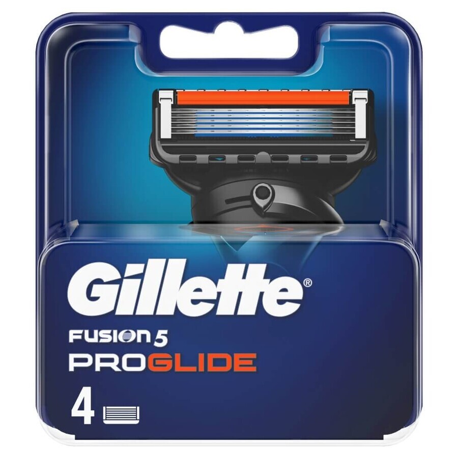 Gillette Fusion Proglide Manuale, cartucce di ricambio, 4 pezzi