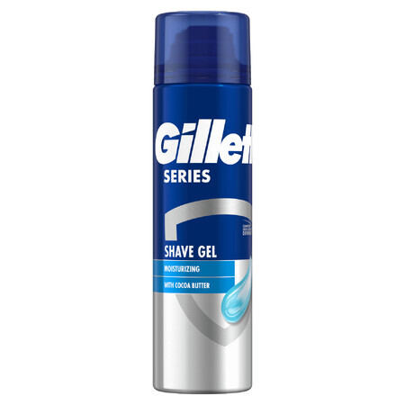 Gillette Series, Gel de afeitar, Hidratante, 200 ml