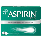 Aspirin Pro 500 mg, 8 Filmtabletten