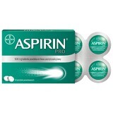 Aspirina Pro 500 mg, 8 comprimidos recubiertos