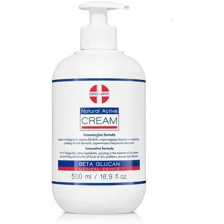 Beta-Skin Natural Active Cream, cremă de corp, 500 ml