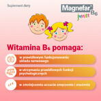 Magnefar B6 Junior, lichid pentru copii de la 3 ani și adulți, aromă de zmeură, 120 ml