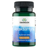 Swanson Astaxanthin, astaxantina, 60 cápsulas