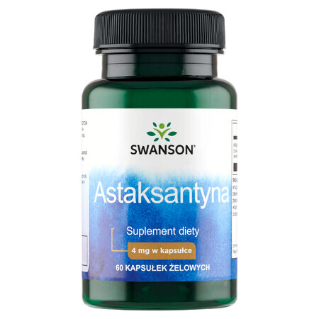 Swanson Astaxanthin, astaxantina, 60 capsule