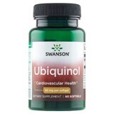 Swanson Ubiquinol, ubiquinol 50 mg, 60 cápsulas