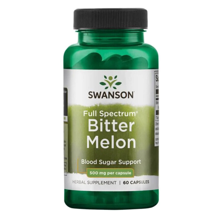 Swanson Full Spectrum Melón Amargo, 60 cápsulas