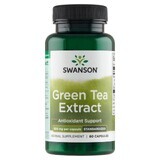 Swanson Green Tea Extract, té verde, 60 cápsulas