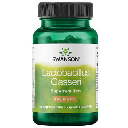 Swanson Lactobacillus Gasseri, 60 cápsulas vegetales