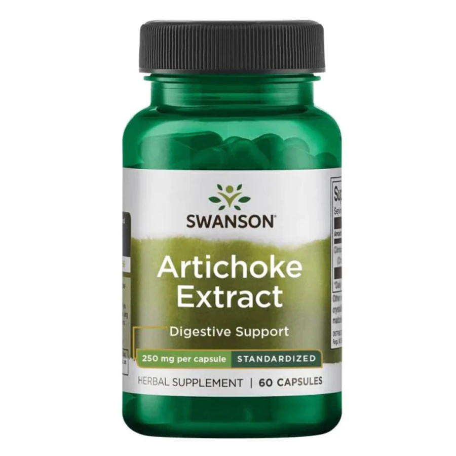 Swanson Artichoke Extract, alcachofa, 60 cápsulas