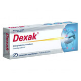 Dexak 25 mg, 30 comprimidos recubiertos con película