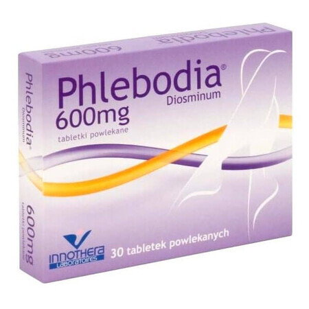 Phlebodia 600 mg, 30 comprimidos recubiertos con película