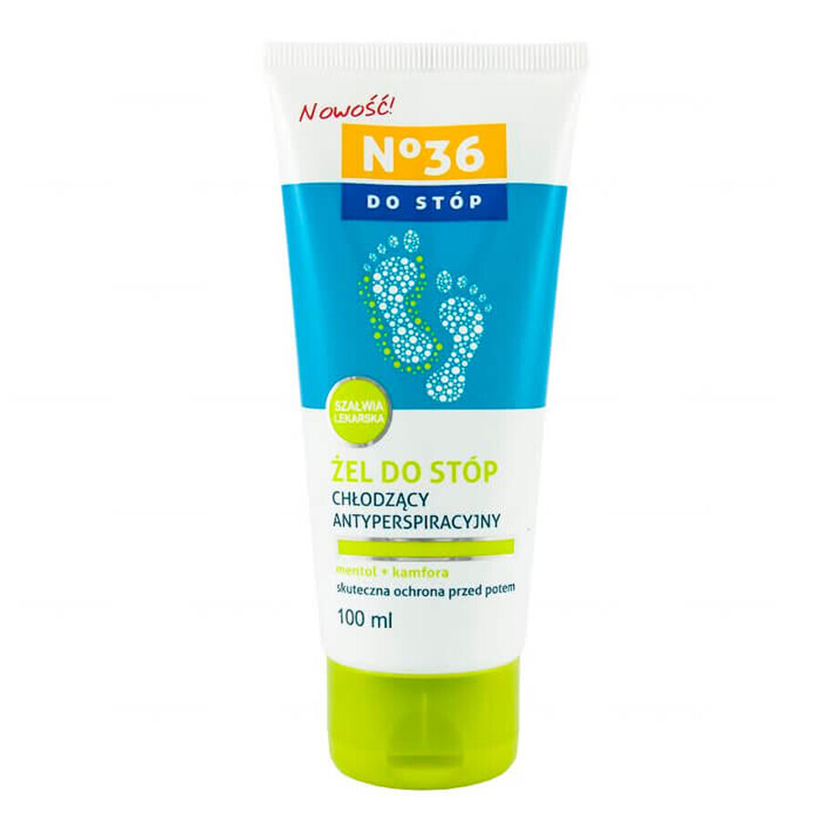 No36, gel refrescante para pies, 100 ml