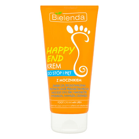 Bielenda Happy End, Fuß- und Fersencreme mit Urea, 125 ml