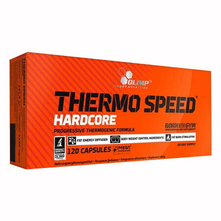 Olimp Thermo Speed ​​​​Hardcore, 120 cápsulas