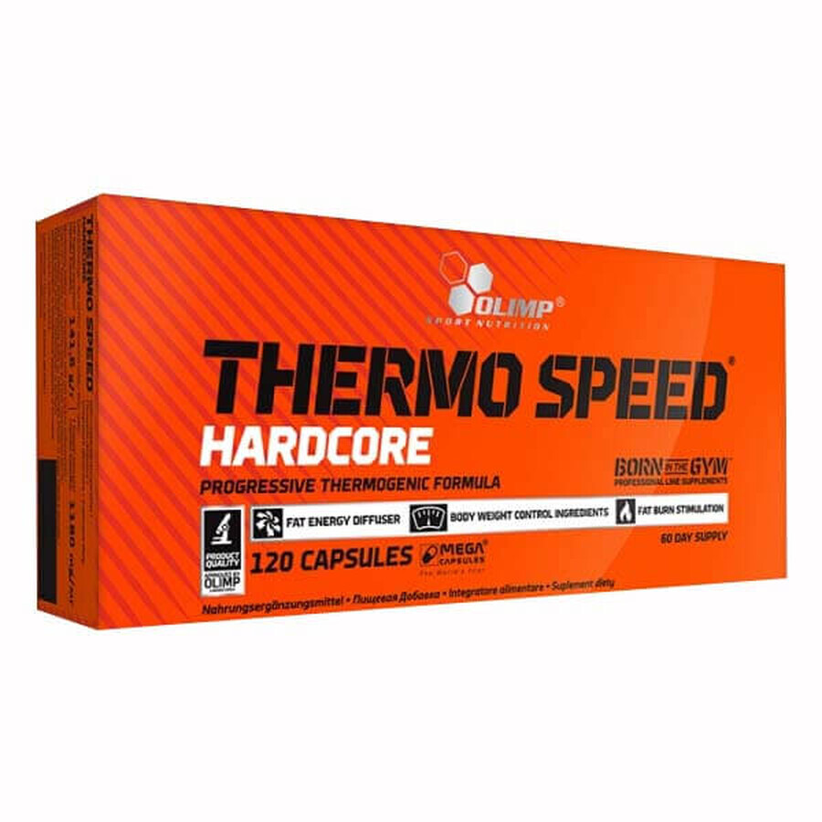 Olimp Thermo Speed ​​​​Hardcore, 120 cápsulas