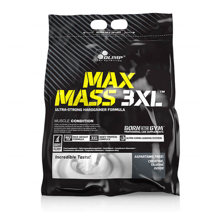 Olimp, MaxMass 3XL, gusto fragola, 6000 g