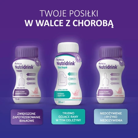 Nutridrink, sabor vainilla, 4 x 125 ml