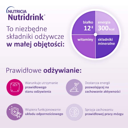 Nutridrink, sabor vainilla, 4 x 125 ml