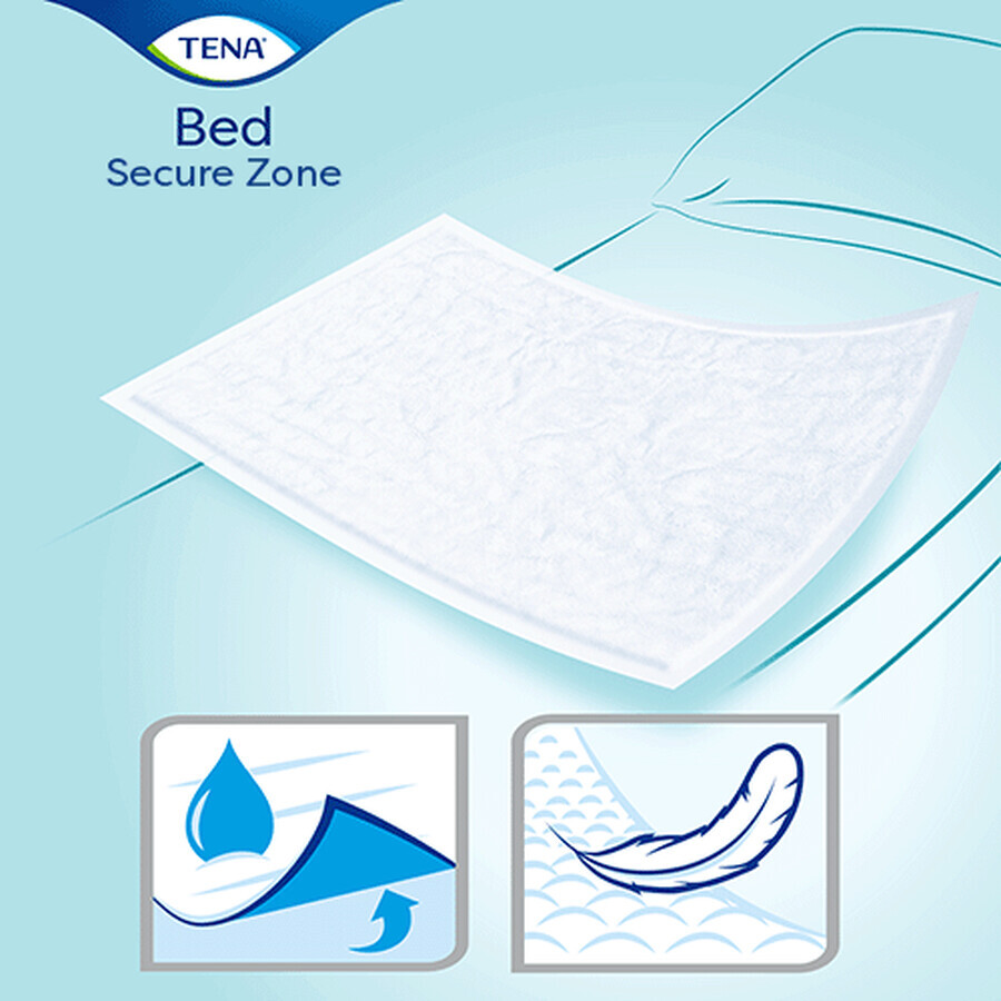 Tena Bed, absorbent pad OTC Edition, Plus, 60 cm x 60 cm, 5 pieces