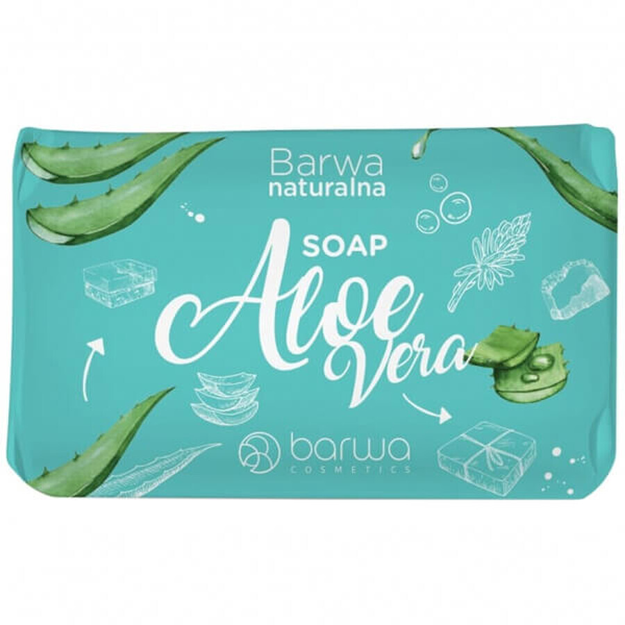 Barwa Naturalna, jabón de aloe, 100 g