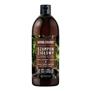Barwa Ziołowa, șampon de nap negru, 480 ml