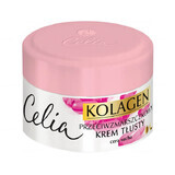 Celia Kolagen, crema grassa antirughe, pelle secca, 50 ml