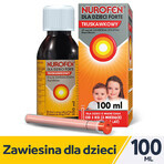 Nurofen infantil Forte fresa 40 mg/ml, suspensión oral, de 3 meses a 12 años, 100 ml