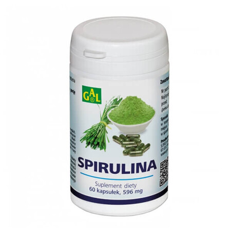 GAL Spirulina, 60 Kapseln