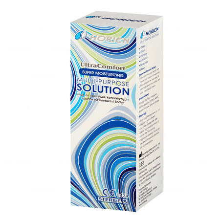 Horien Solución Multiusos, solución para lentillas, Ultra Confort, 500 ml