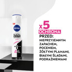 Nivea, spray antitranspirant, Invisible Black &amp; White, Clear, 150 ml