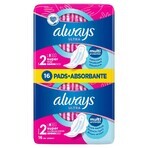 Always Ultra, serviettes hygiéniques avec ailettes, Super, 16 pièces