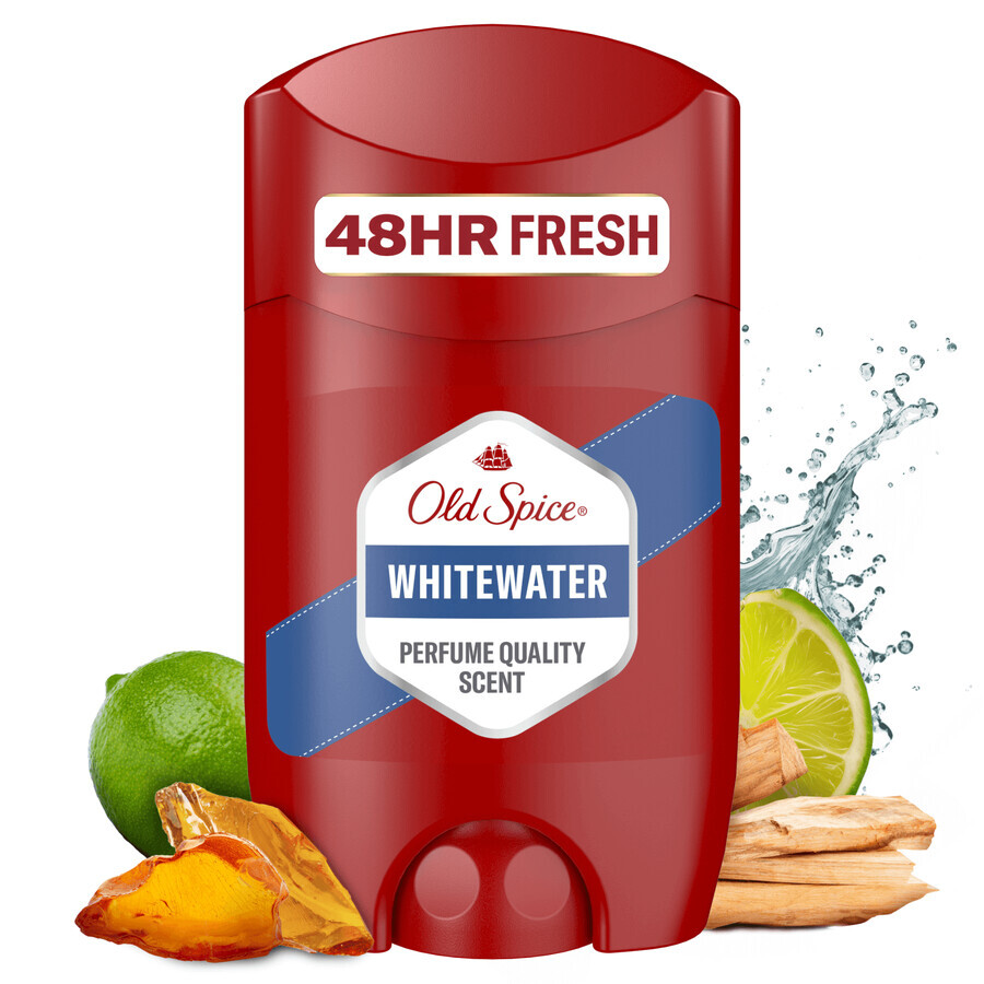 Old Spice, desodorante en barra, Whitewater, 50 ml