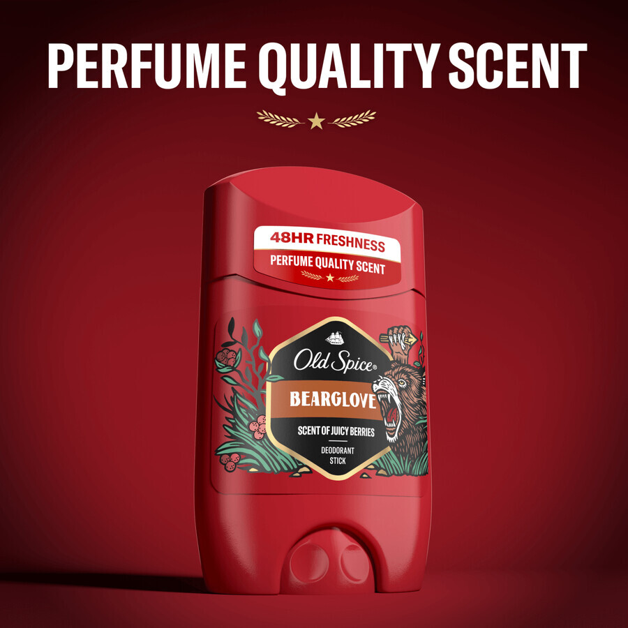 Old Spice, desodorante en barra, BearGlove, 50 ml