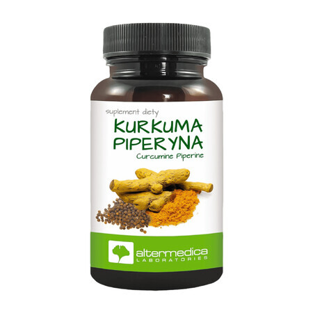 Alter Medica Cúrcuma Piperina, 60 cápsulas