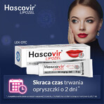 Hascovir Lipogel 50 mg/ g, gel, 3 g