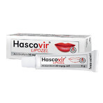 Hascovir Lipogel 50 mg/ g, gel, 3 g