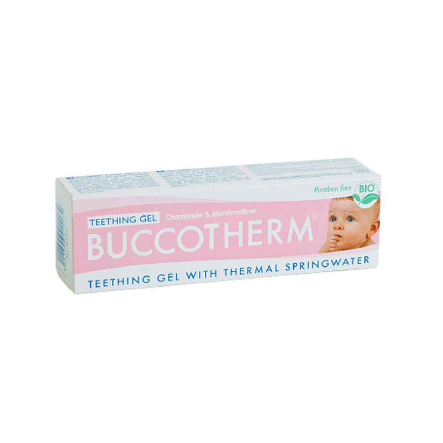 Bio-Gel für die ersten Zähne mit Kamille und Marshmallow-Geschmack für Kinder von 0-2 Jahren, 50 ml, Buccotherm