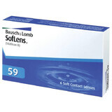 Contact lenses SofLens 59, 30 days, -3.25, BC 8.6, 6 pcs.