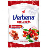 Verbena Wild Rose, caramelos de hierbas con vitamina C, 60 g