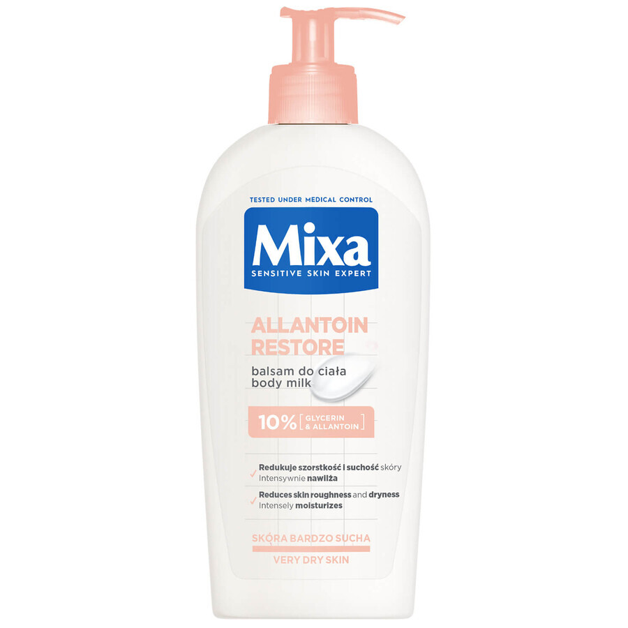 Mixa Allantoin Restore, bálsamo corporal, pieles muy secas, 400 ml