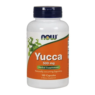 Now Foods Yucca 500mg, 100 cápsulas