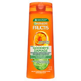 Garnier Fructis Goodbye Damage, Champú fortalecedor para cabellos muy dañados, 400 ml