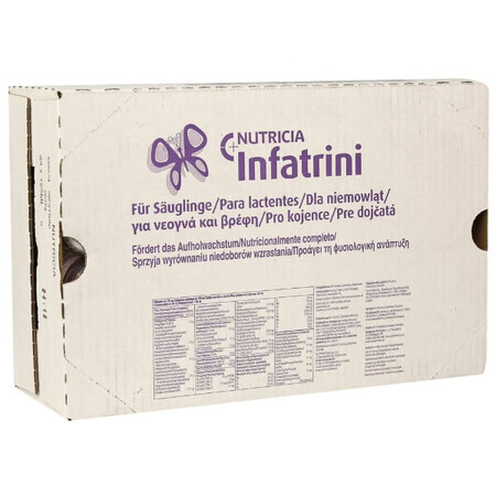 Infatrini, fórmula nutricional para lactantes desde el nacimiento y niños, 24 x 125 ml