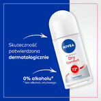 Nivea, roll-on anti-transpirant, Dry Comfort, 50 ml