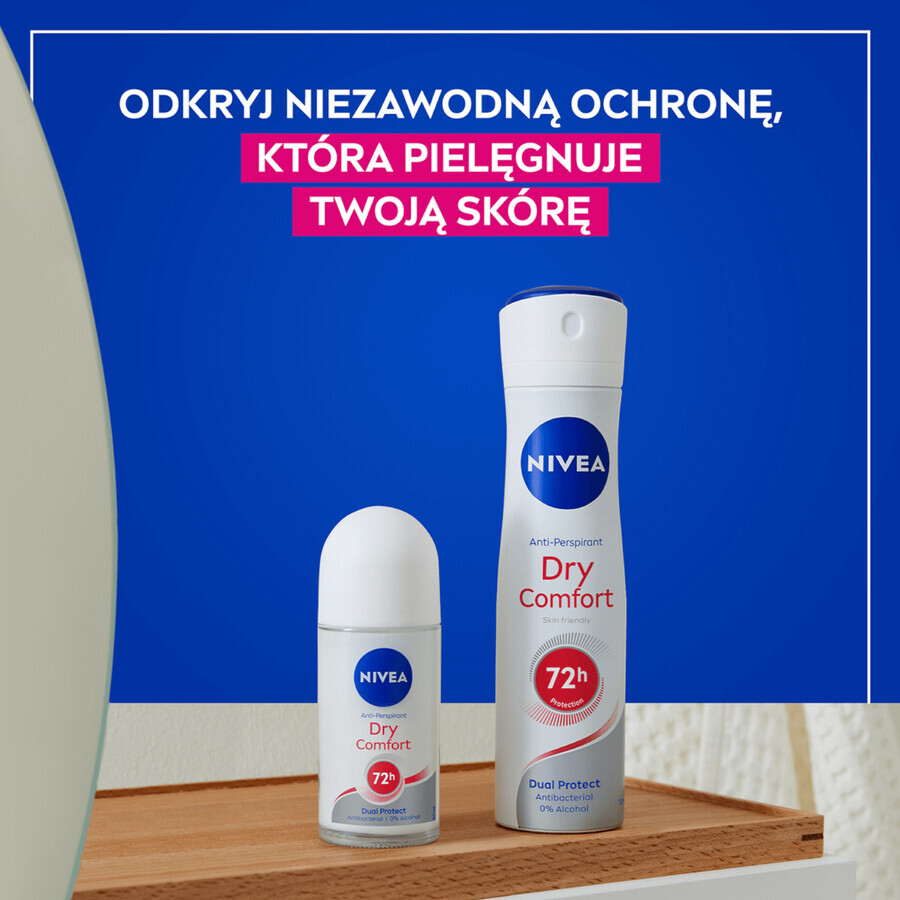 Nivea, roll-on anti-transpirant, Dry Comfort, 50 ml