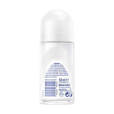 Nivea, roll-on anti-transpirant, Dry Comfort, 50 ml