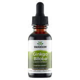 Swanson Ginkgo Biloba Flüssigextrakt, Ginkgo Biloba, 29,6 ml