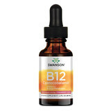 Swanson B-12 liquido sublinguale, vitamina B12 25 μg, 59 ml